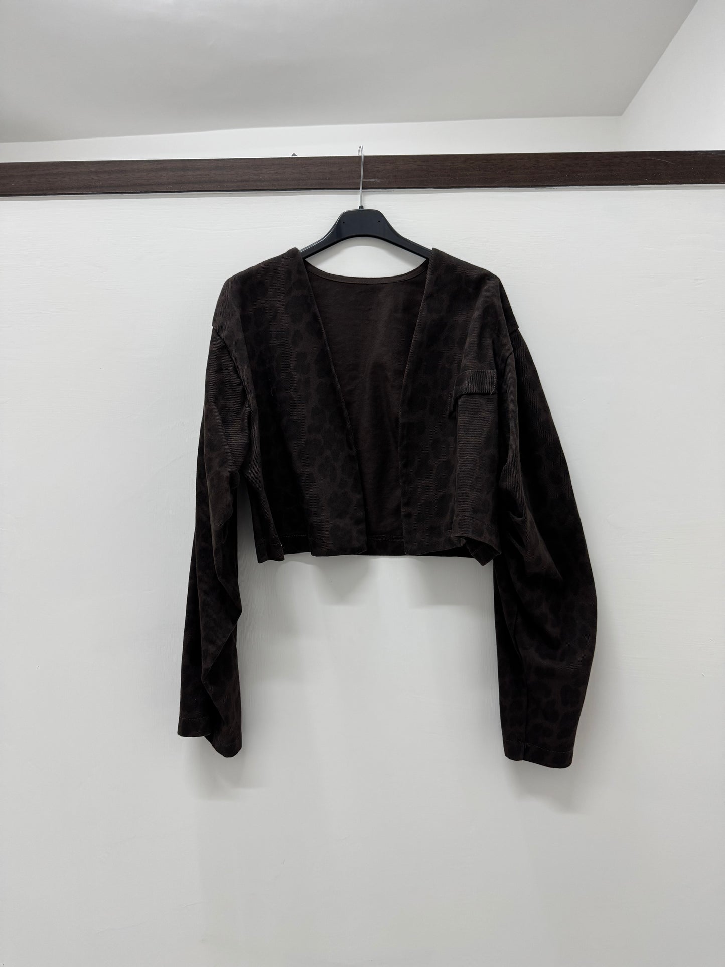 GIACCA MANICA A SBUFFO MACULATO