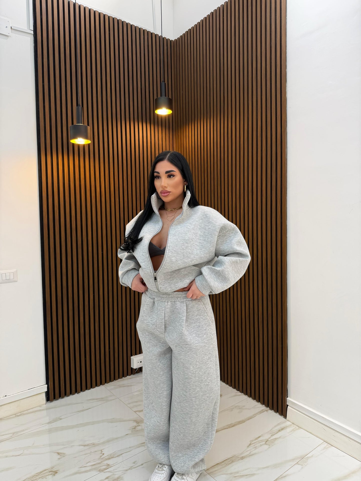 CORDINATO PAZZESCO GRIGIO