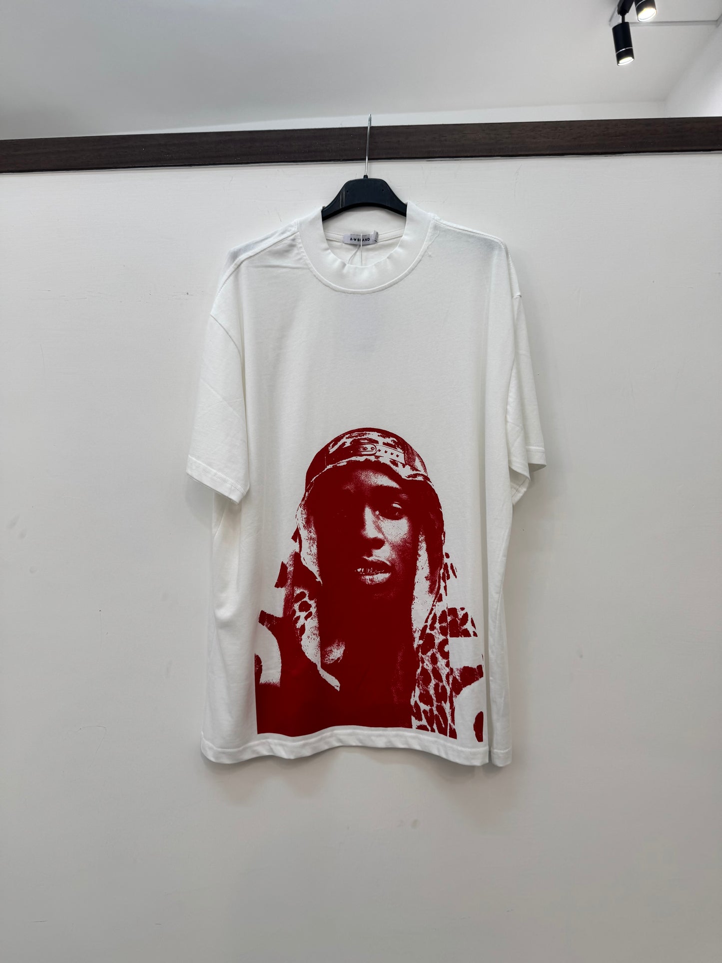 T-SHIRT OVER BIANCO