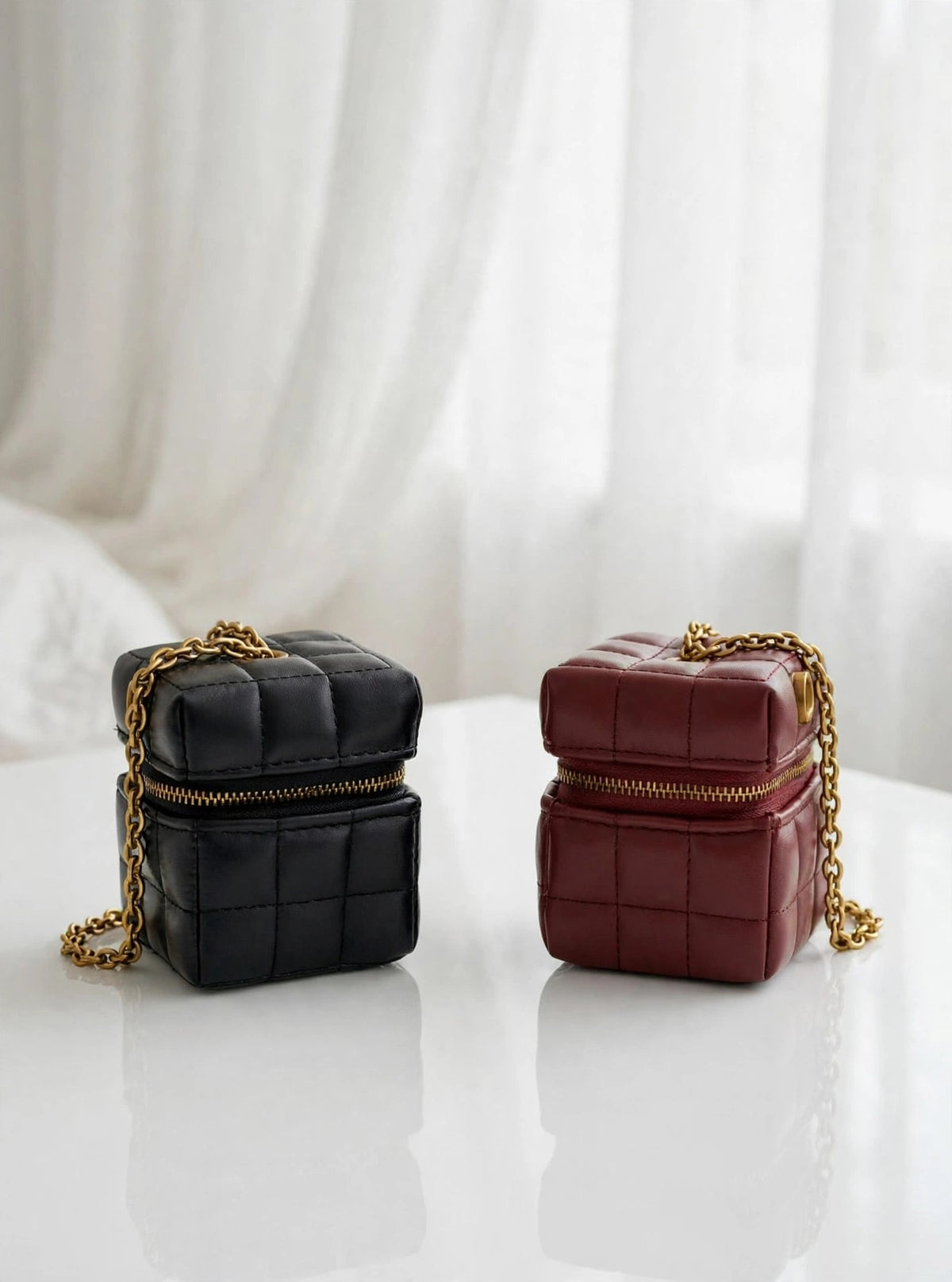 BORSA CUBO NERO