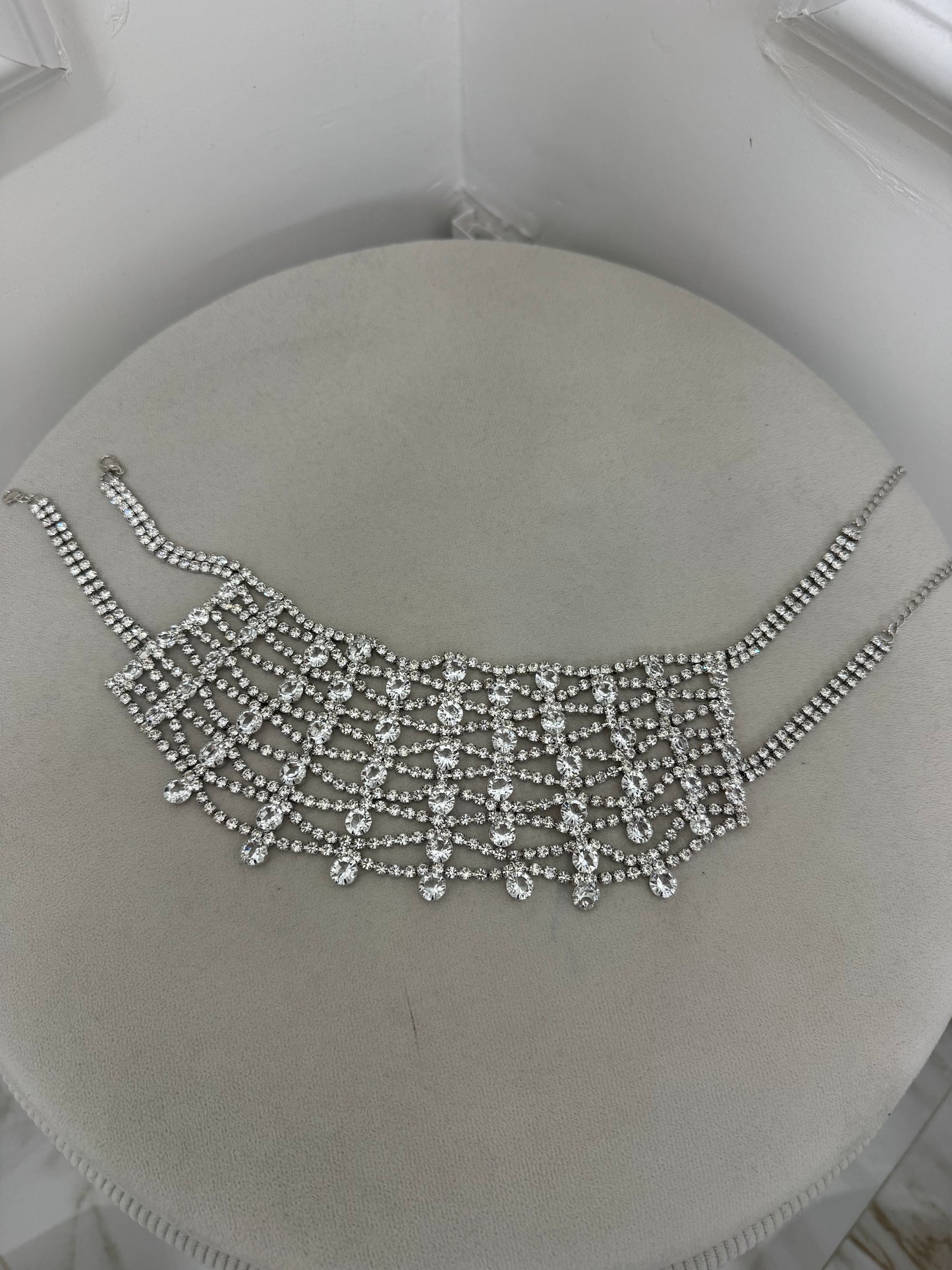 COLLIER A FASCIA ARGENTO