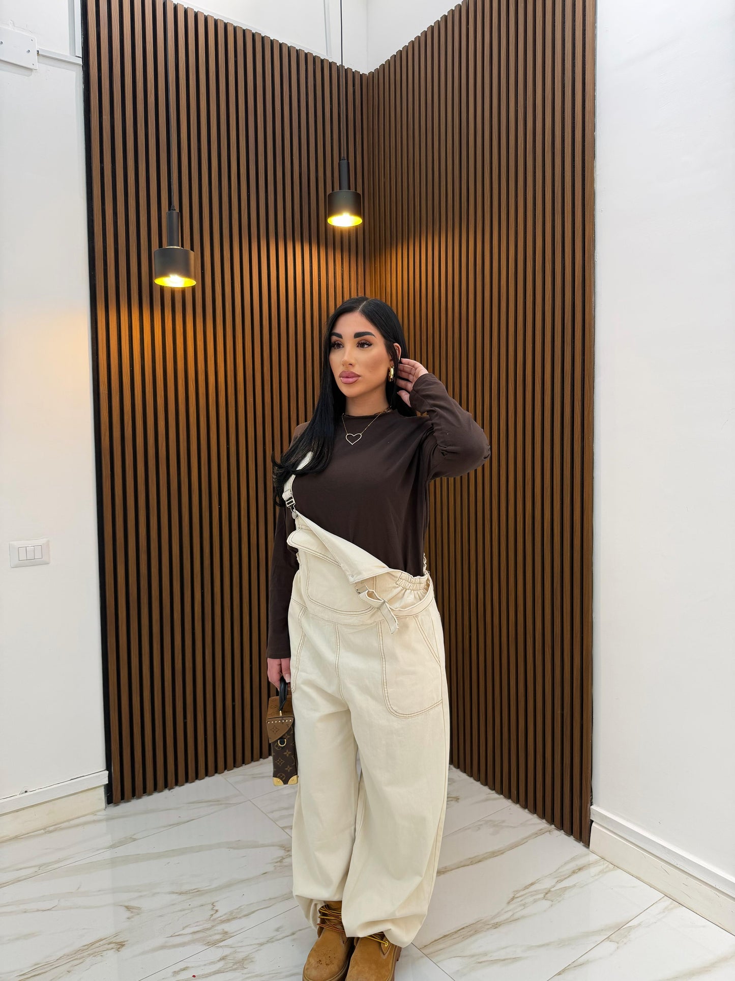 MAGLIA CLASSIC MARRONE