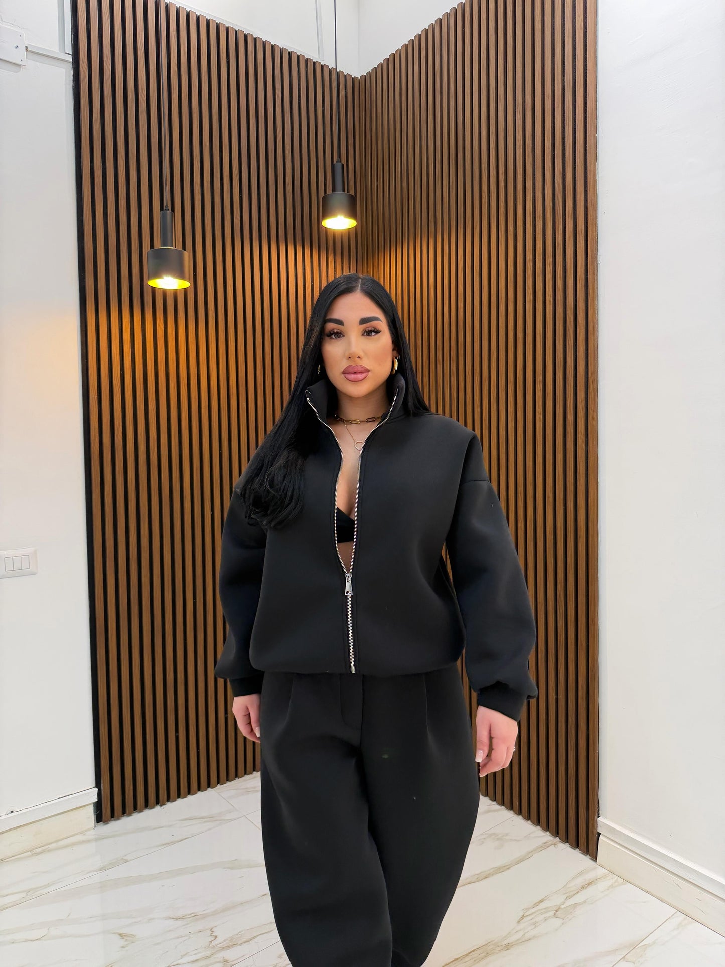 CORDINATO PAZZESCO NERO