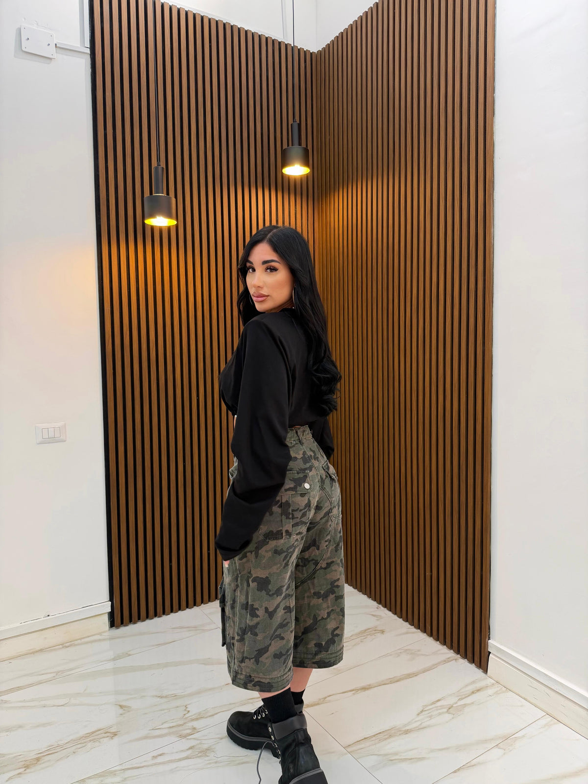 SALOPETTE 3 IN 1 MILITARE
