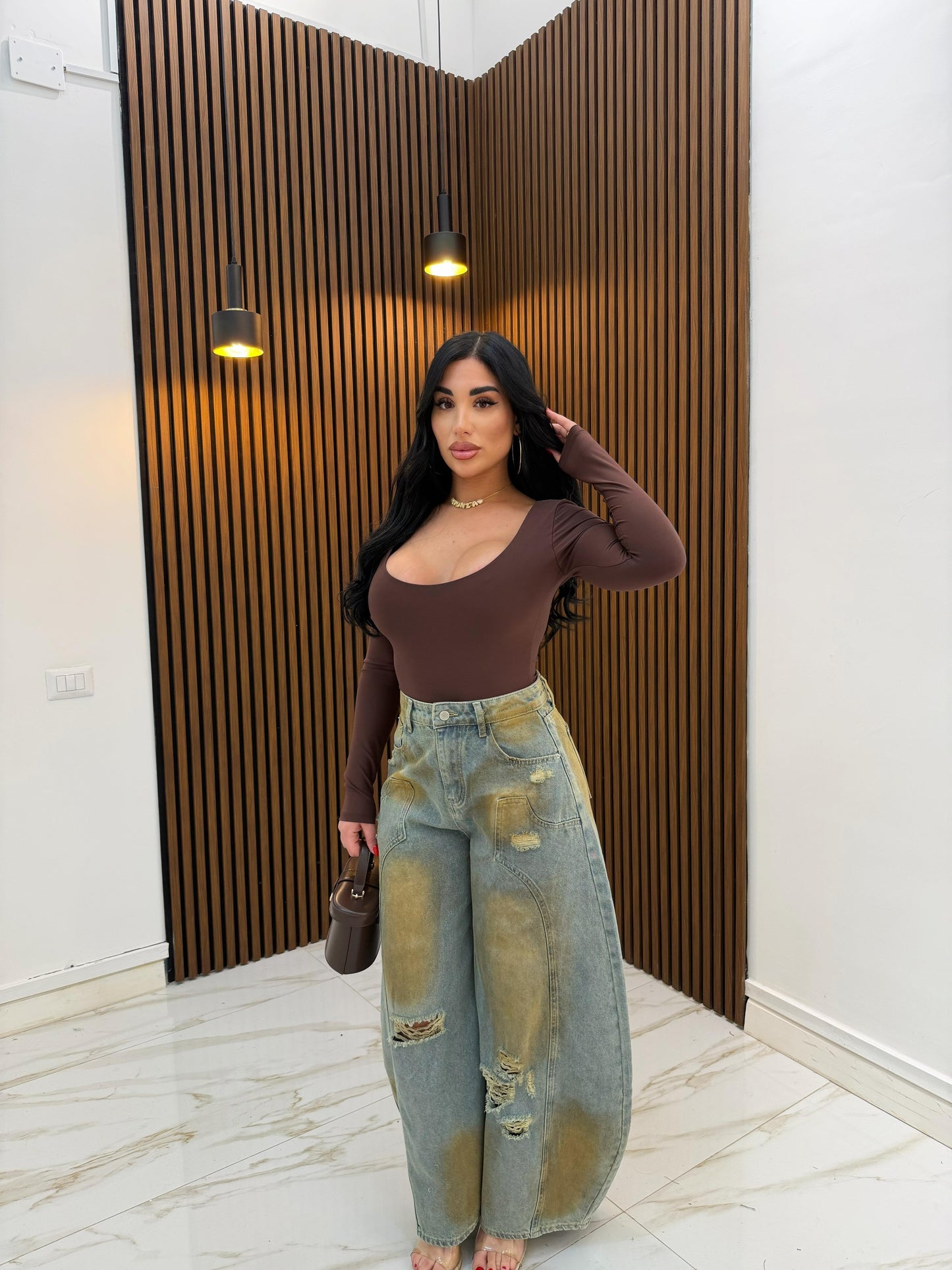 JEANS MACCHIE