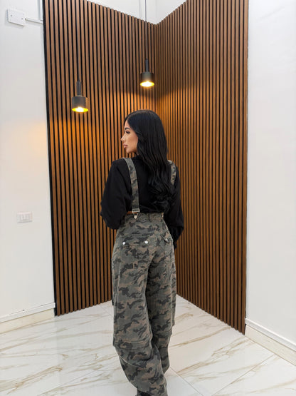 SALOPETTE 3 IN 1 MILITARE
