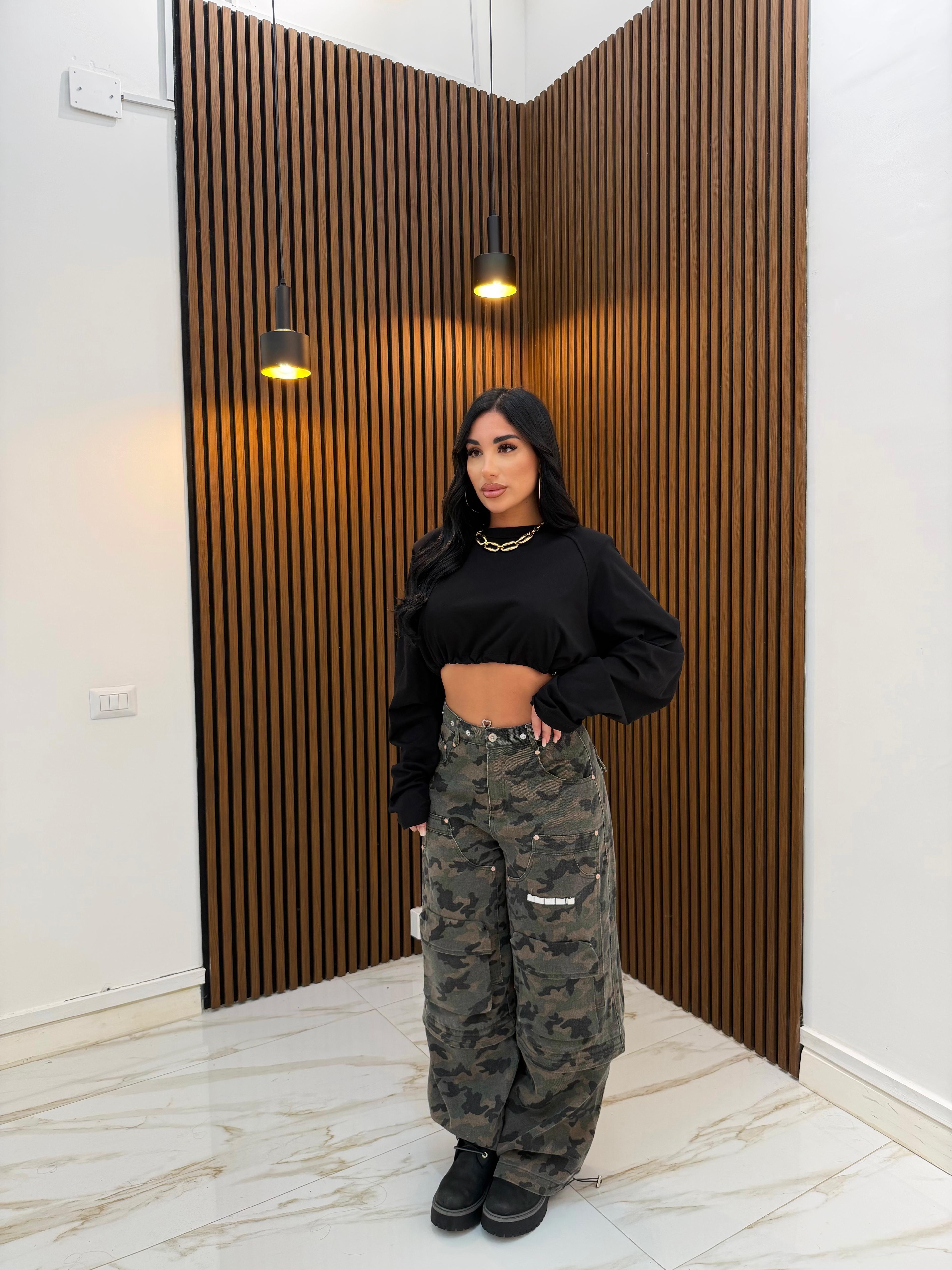 SALOPETTE 3 IN 1 MILITARE