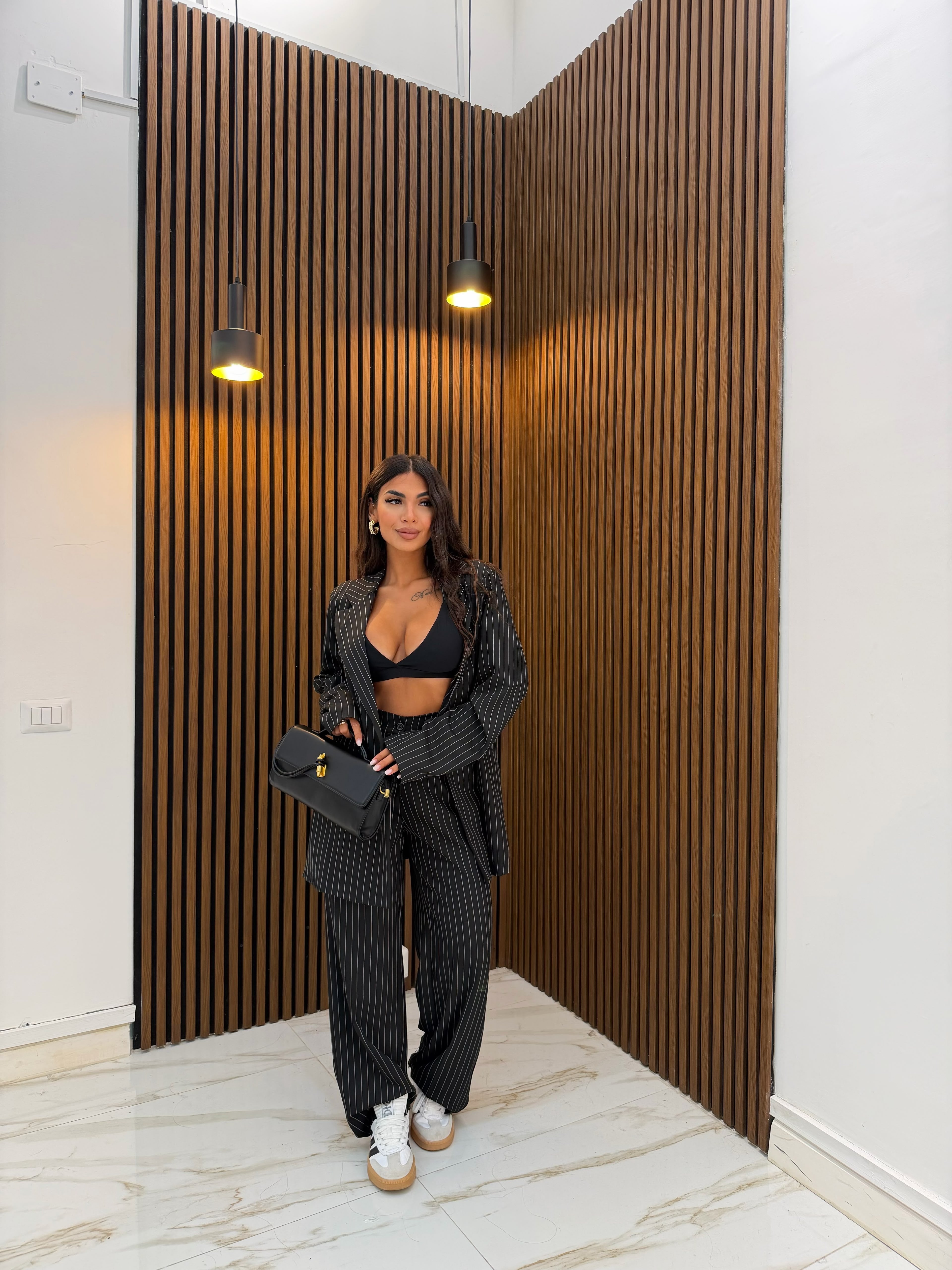 TAILLEUR GESSATO NERO