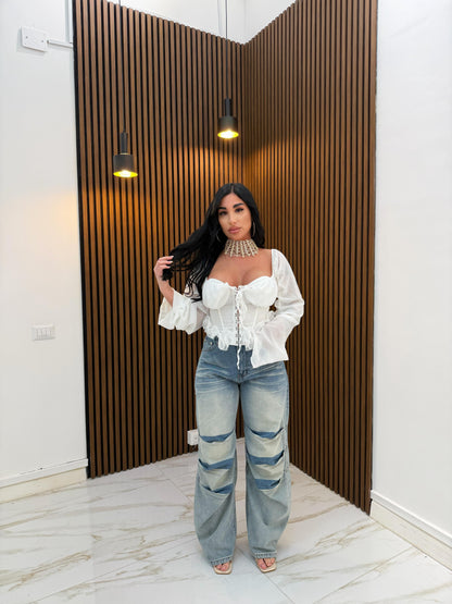 CORPETTO CON CIAPPE BIANCO