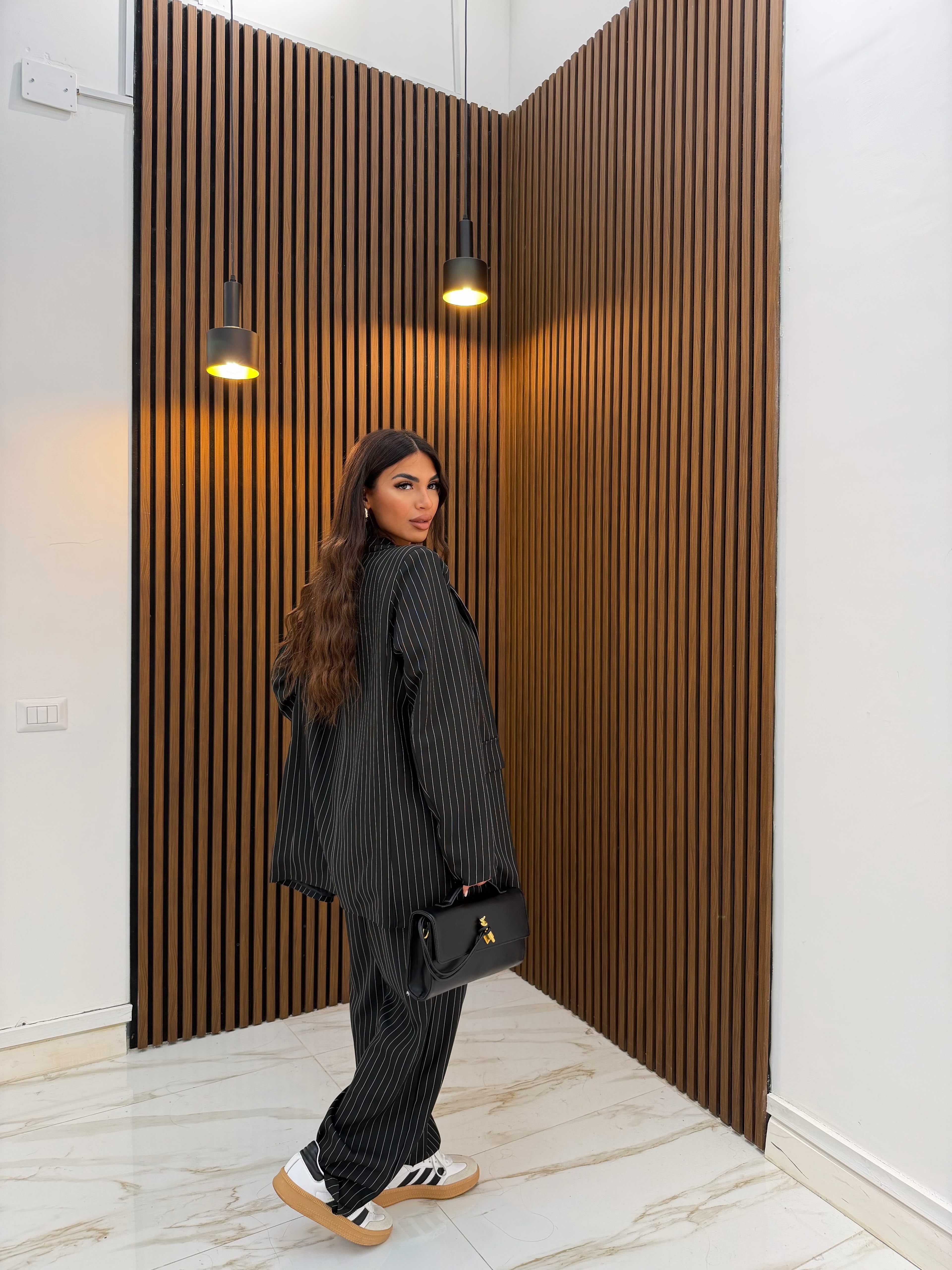 TAILLEUR GESSATO NERO