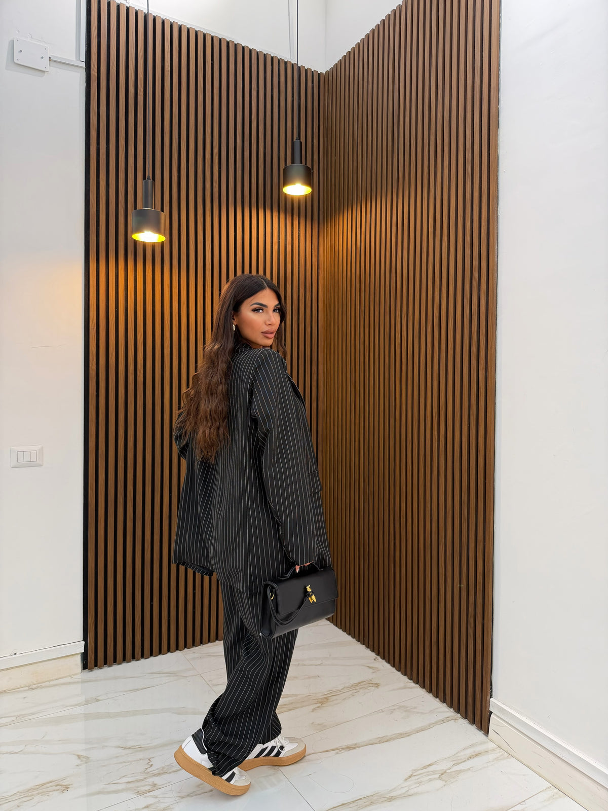 TAILLEUR GESSATO NERO