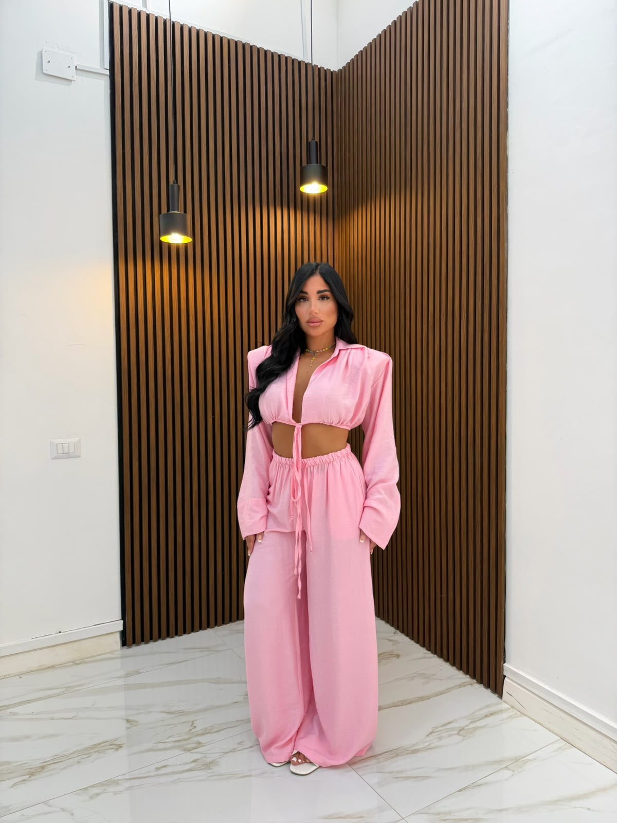 CORDINATO LUXURY ROSA