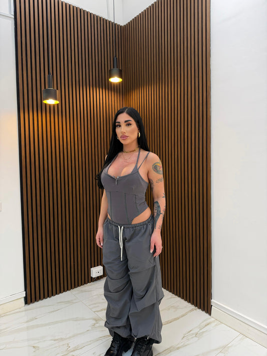 CORDINATO MEDDY GRIGIO SCURO