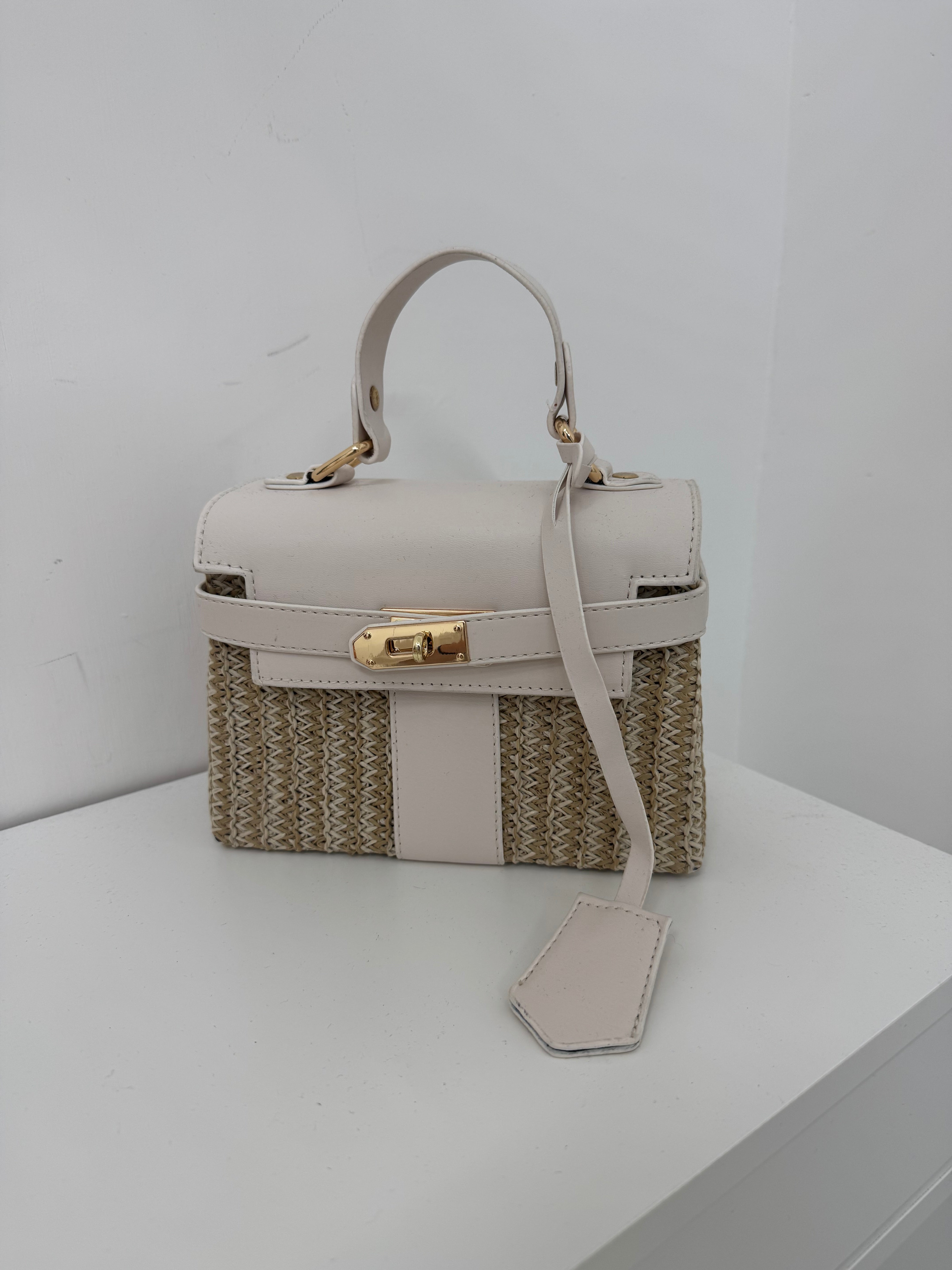 BAGS HERMES IN PAGLIA PANNA