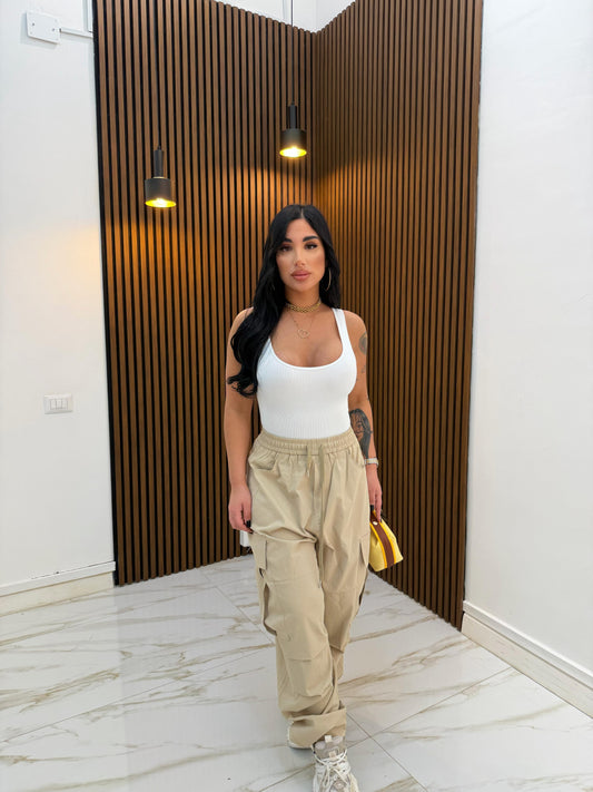 CARGO FATY BEIGE