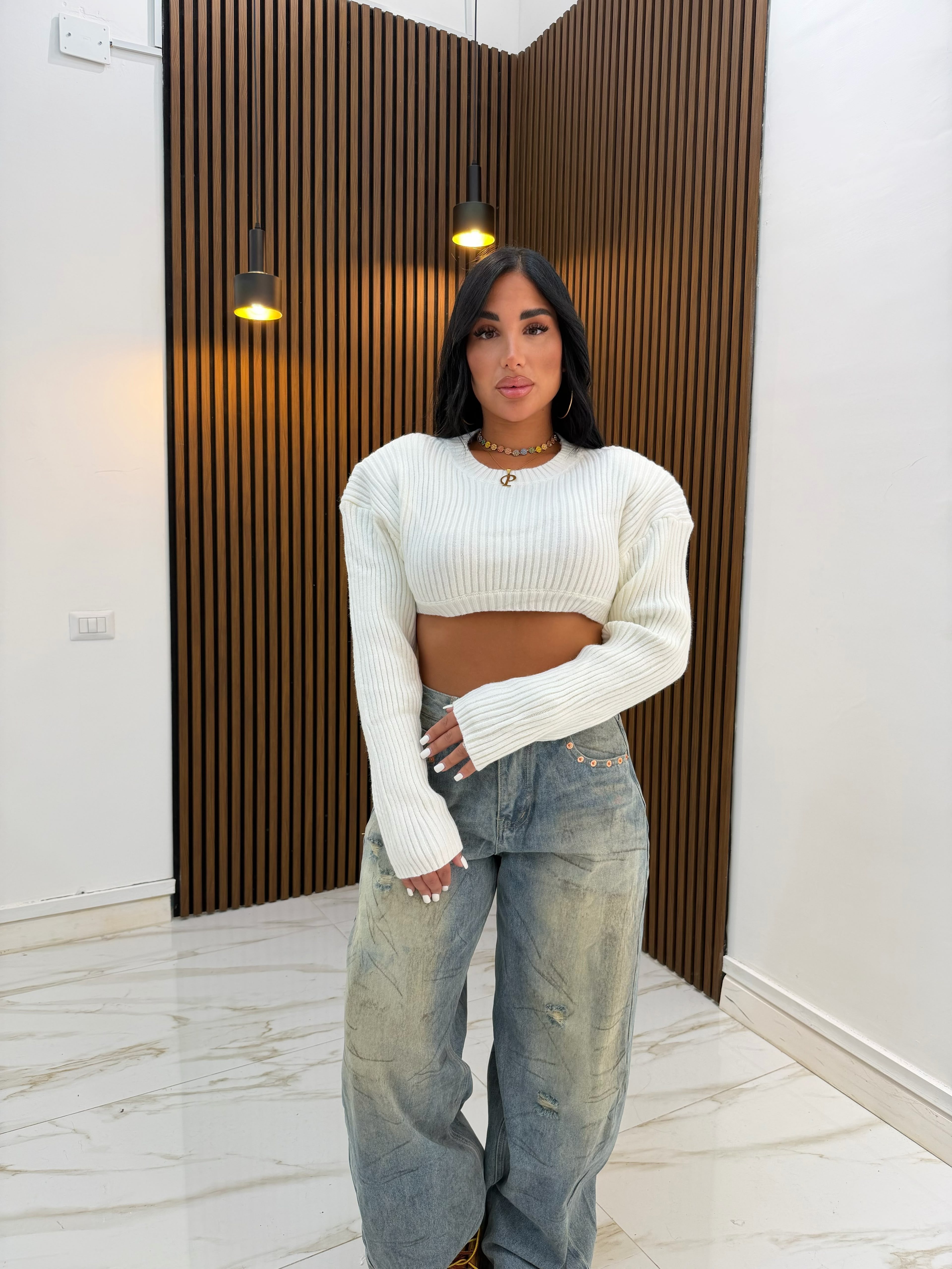 PULL CROP CON SPALLINE