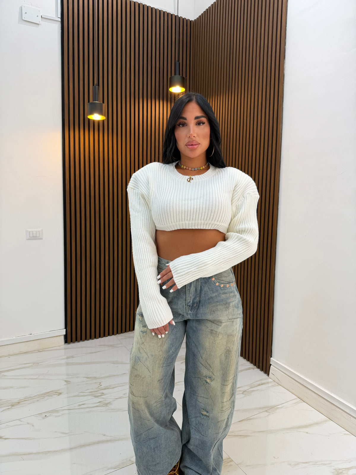 PULL CROP CON SPALLINE
