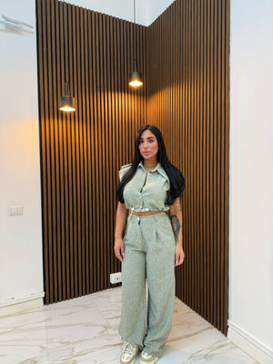 CORDINATO COMFY VERDE