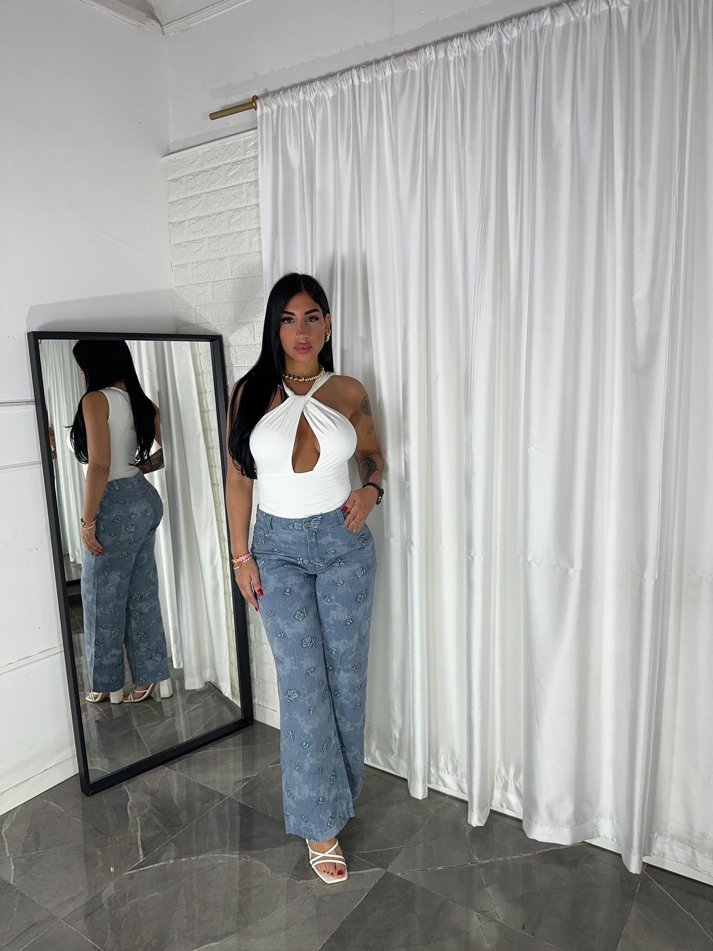 JEANS ROSE