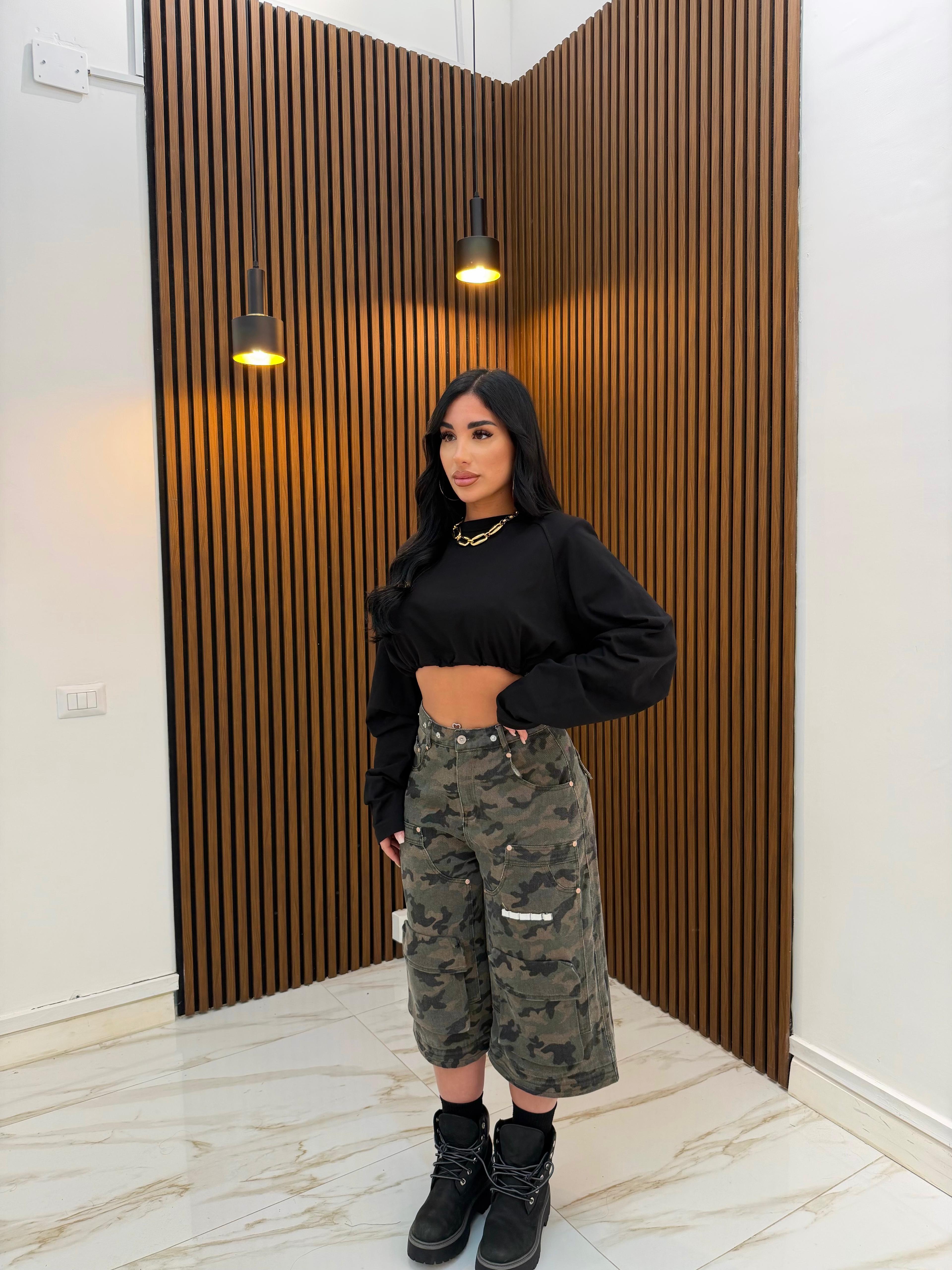 SALOPETTE 3 IN 1 MILITARE