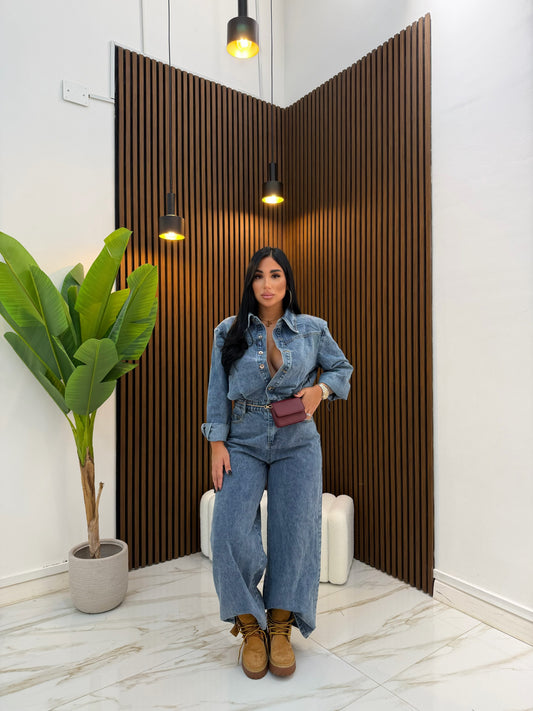 JUMPSUIT IN DENIM