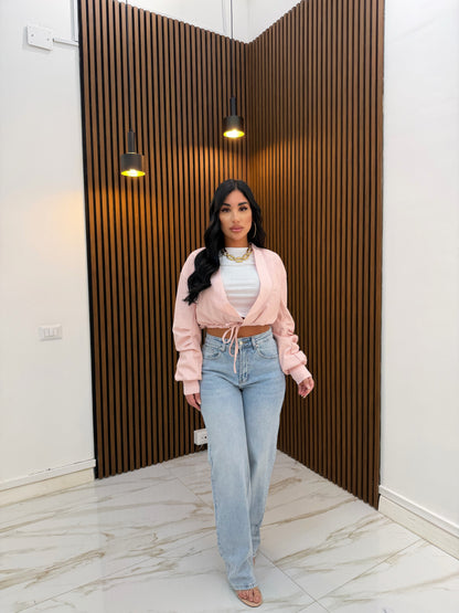 JEANS STRASS PINK