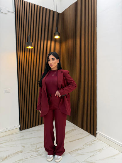 TAILLEUR ICONIC BORDEAUX