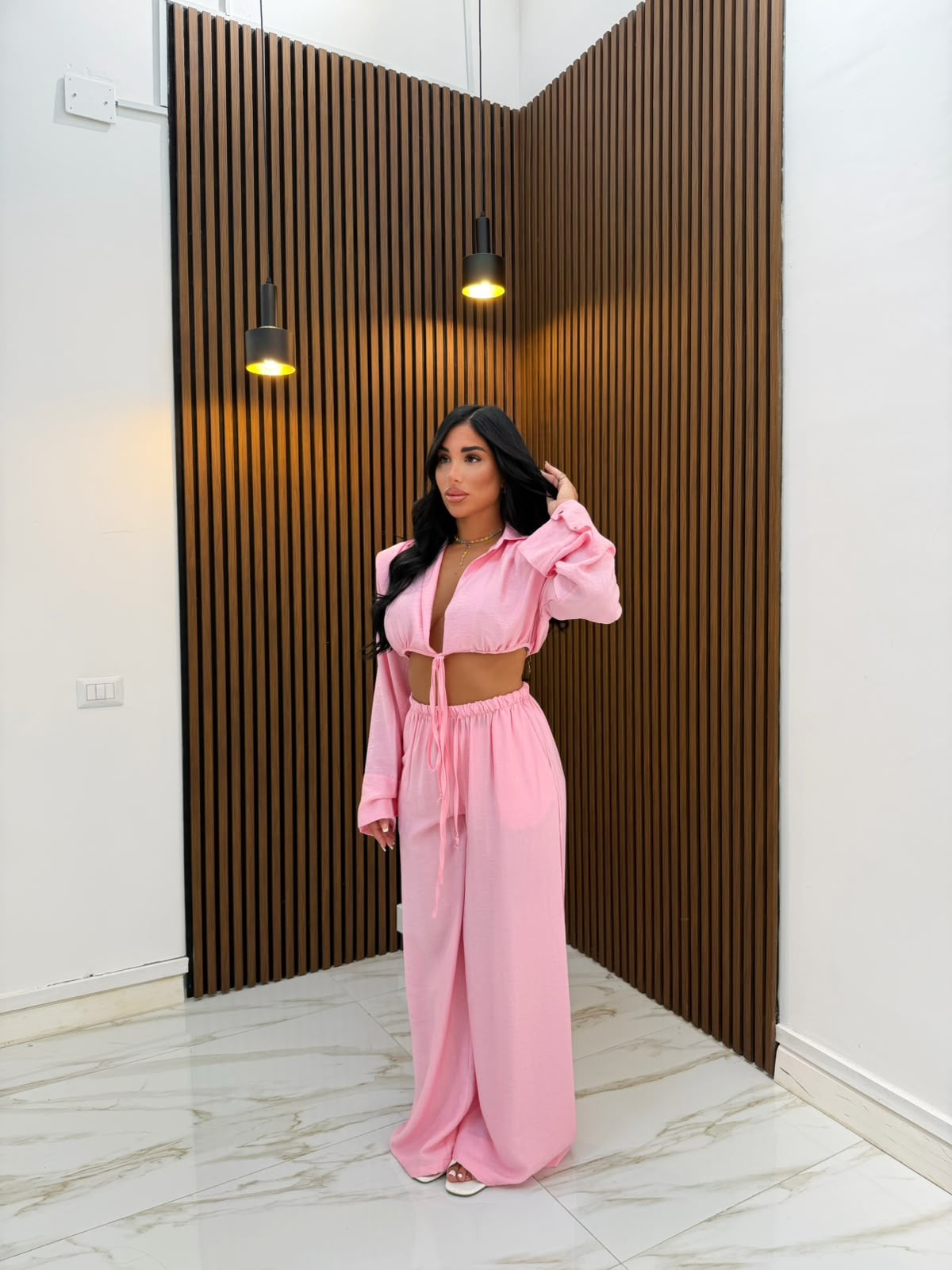 CORDINATO LUXURY ROSA