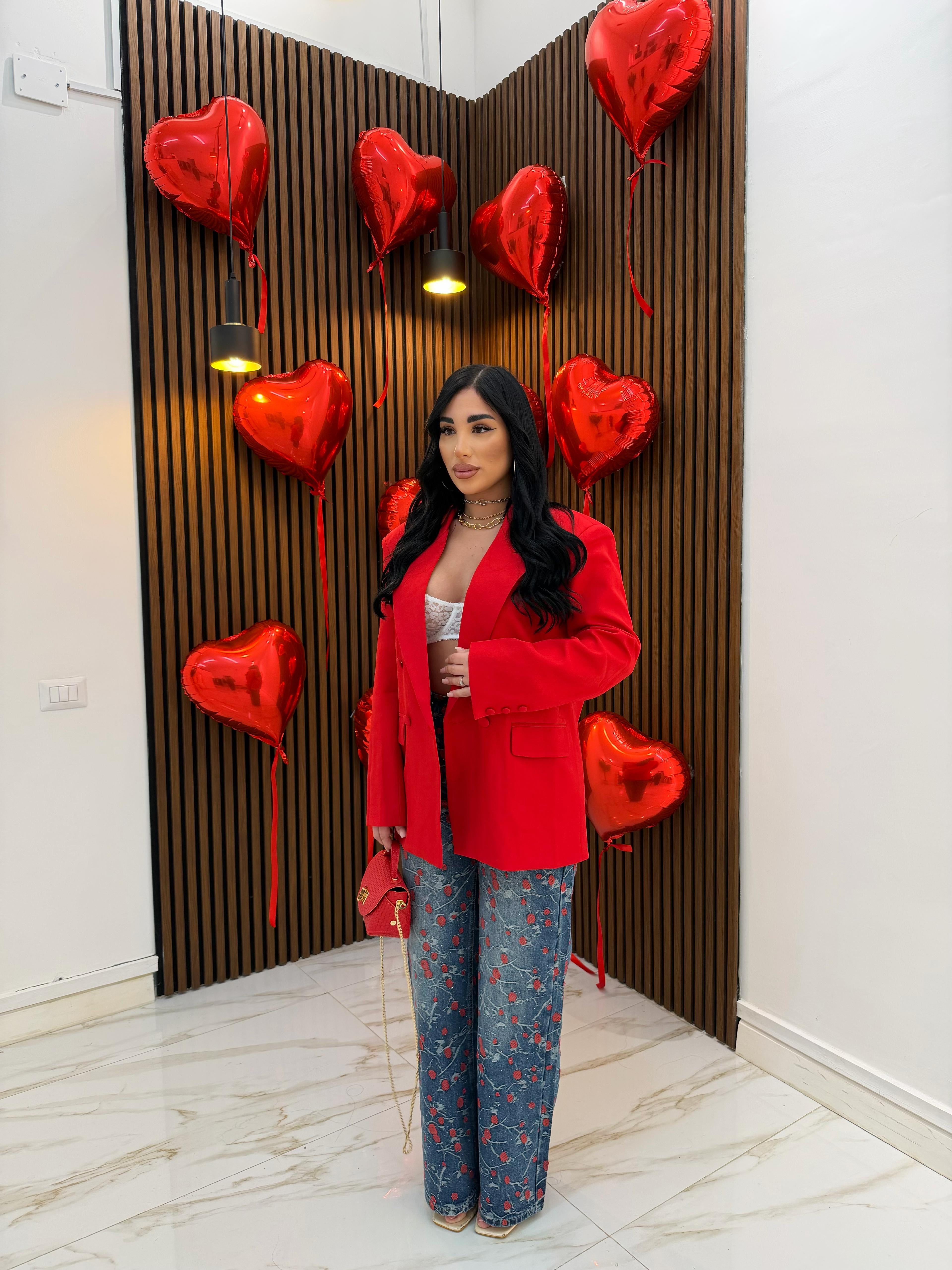 JEANS RED