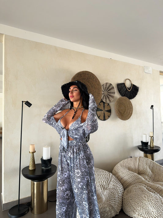 4 PEZZI SUMMER NERO