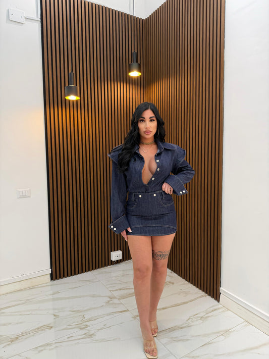 CORDINATO DENIM BLUE