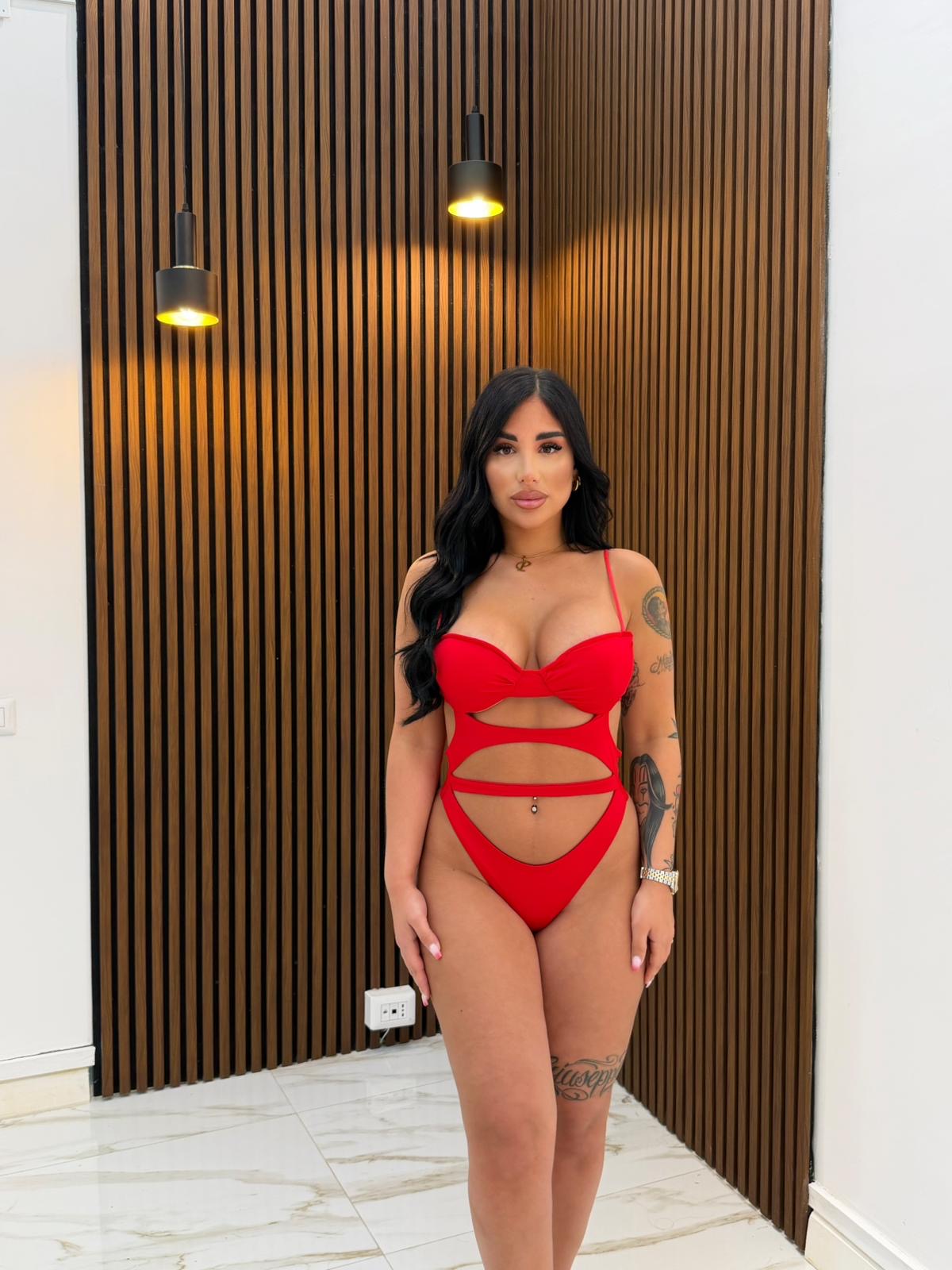 COSTUME INTERO SHARM ROSSO