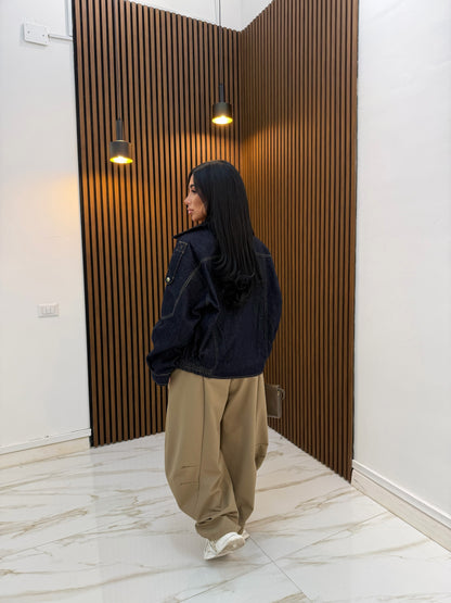 GIACCA IN DENIM SCURO