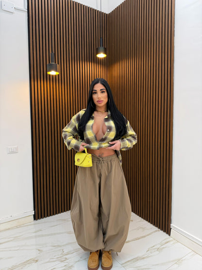 PANTALONE BALLON BEIGE