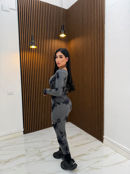 JUMPSUIT SFUMATURE GRIGIO