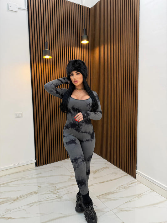 JUMPSUIT SFUMATURE GRIGIO