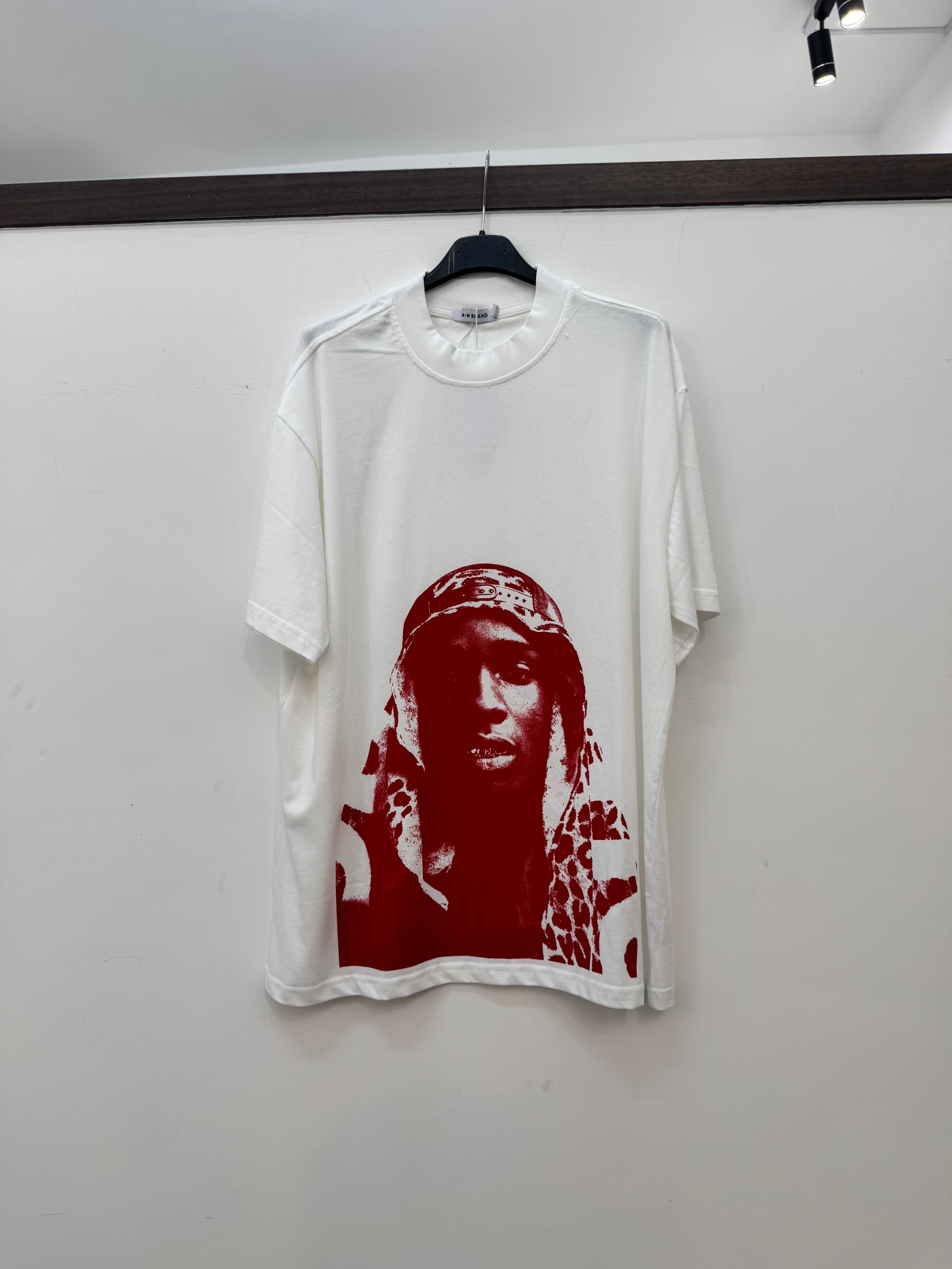 T-SHIRT OVER BIANCO