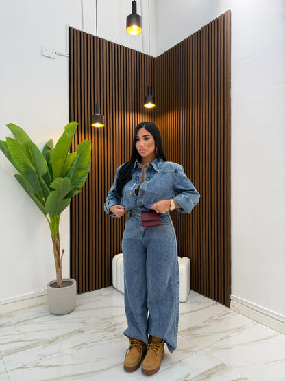 JUMPSUIT IN DENIM