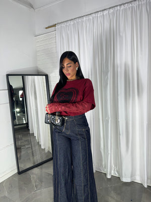 JEANS PALAZZO