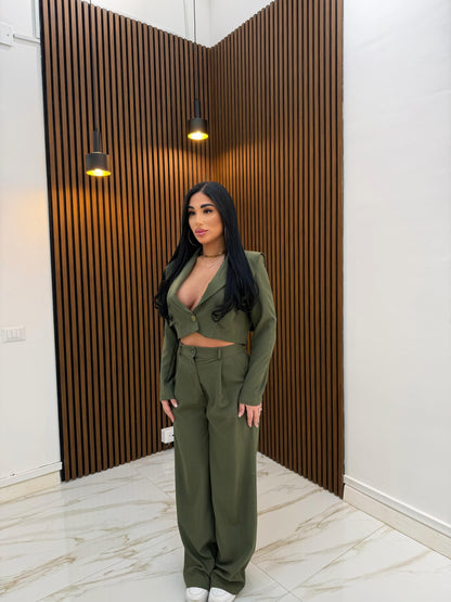 TAILLEUR DAFNE VERDE MILITARE