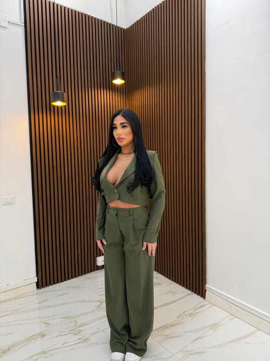 TAILLEUR DAFNE VERDE MILITARE