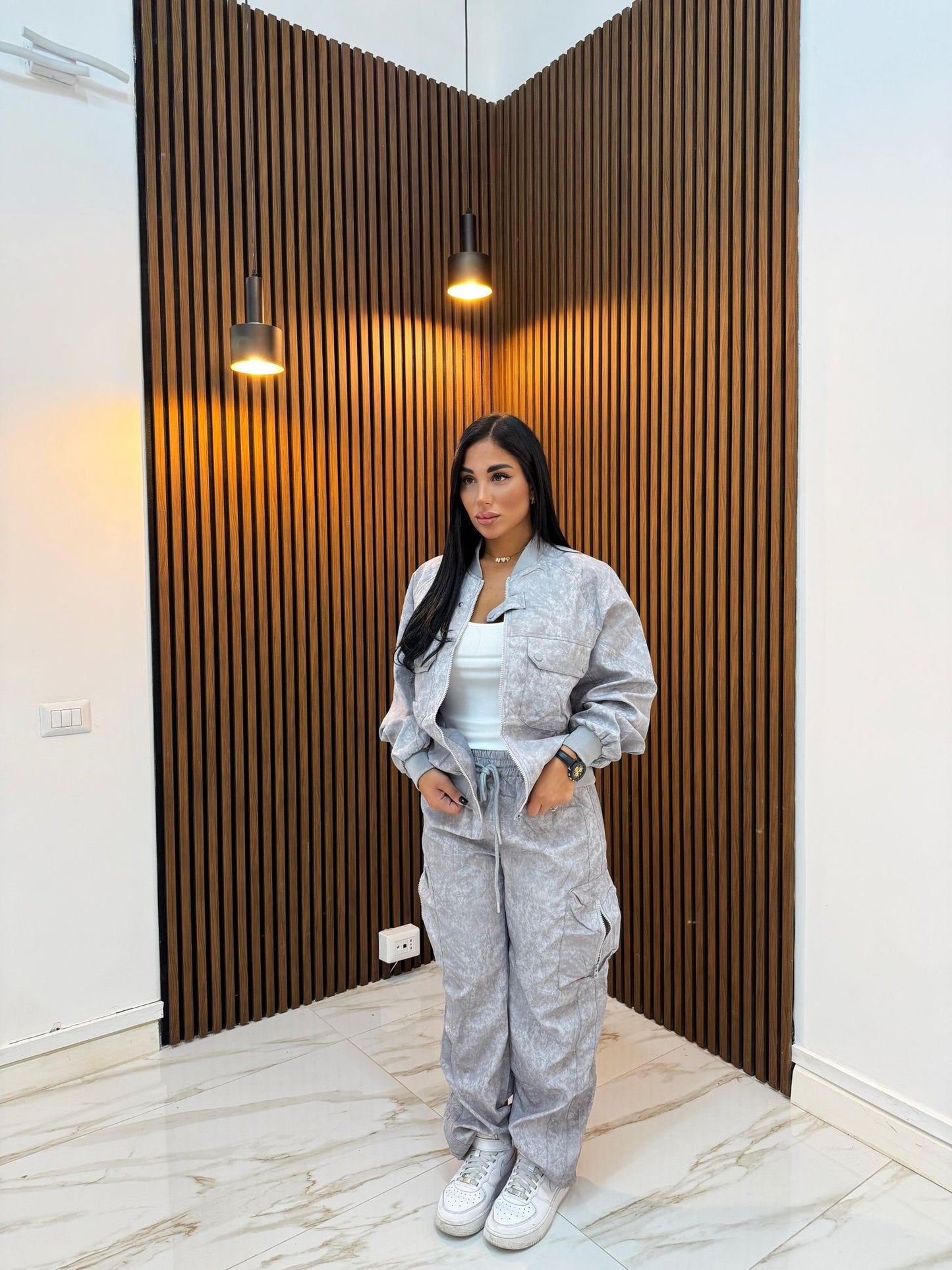 CORDINATO MAN GRIGIO