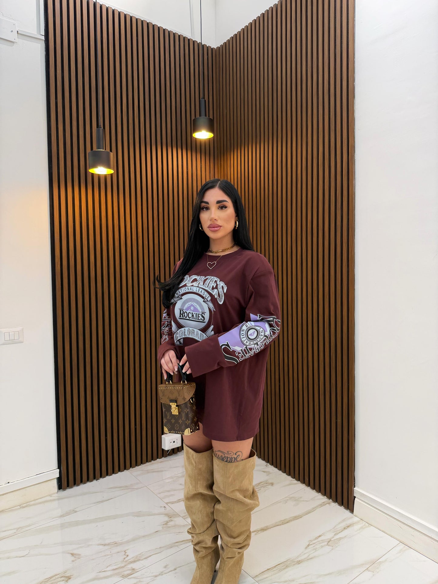 MAGLIA ROCKIES BORDEAUX