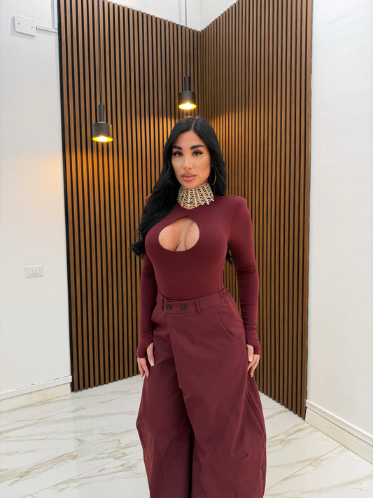 BODY CERCHIO BORDEAUX