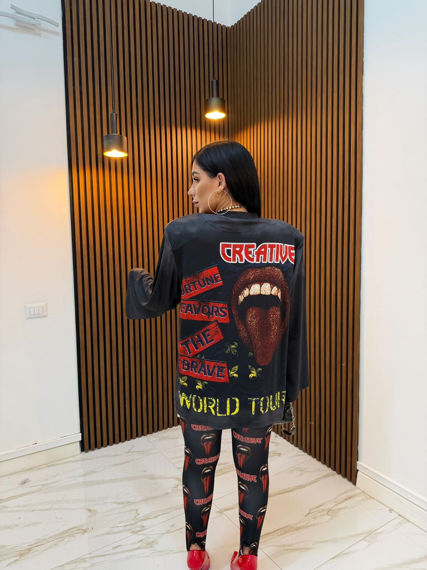 CORDINATO CREATIVE NERO