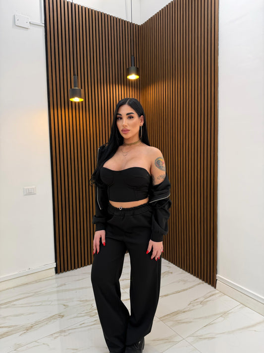 CORDINATO CLARISSA NERO