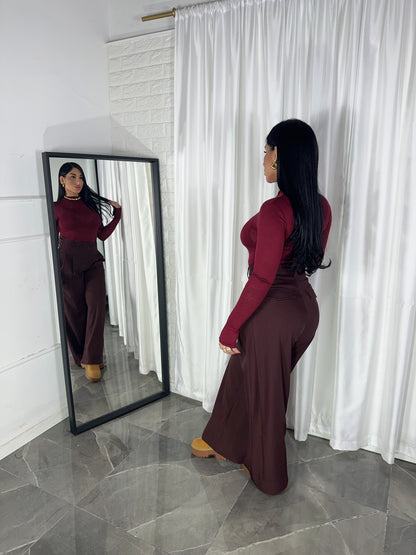PANTALONE MAN BORDEAUX