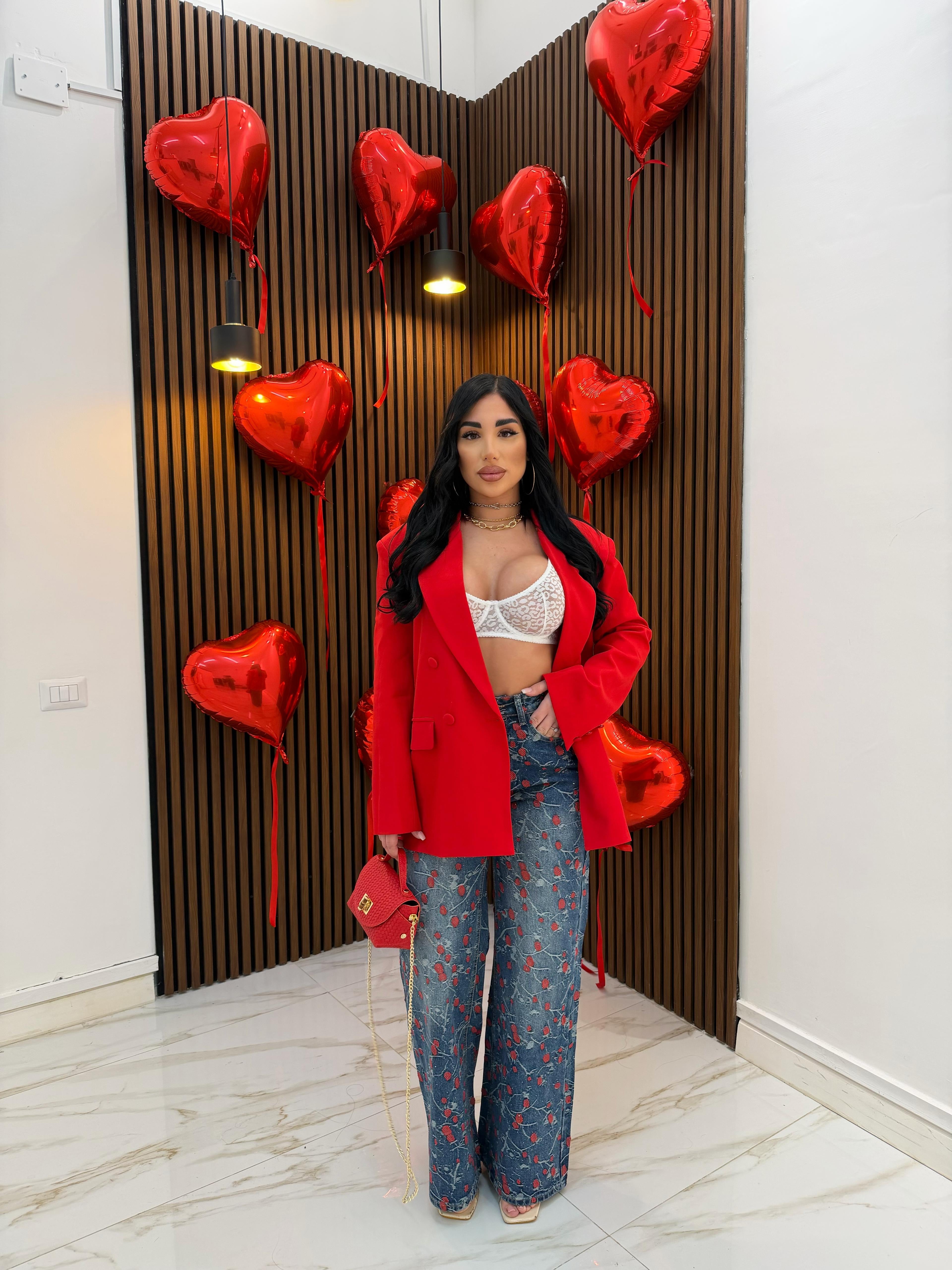 JEANS RED