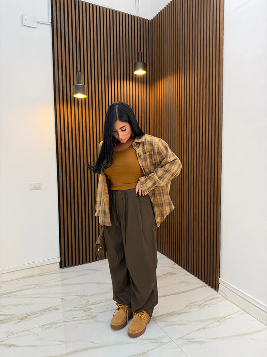 PANTALONE CLASSICO/SPORTIVO MARRONE