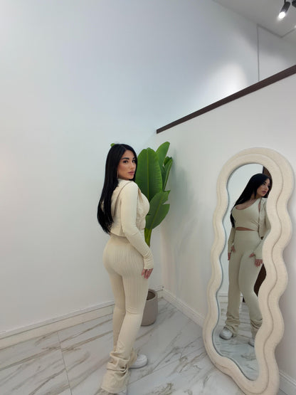 TRIS TRECCIA BEIGE